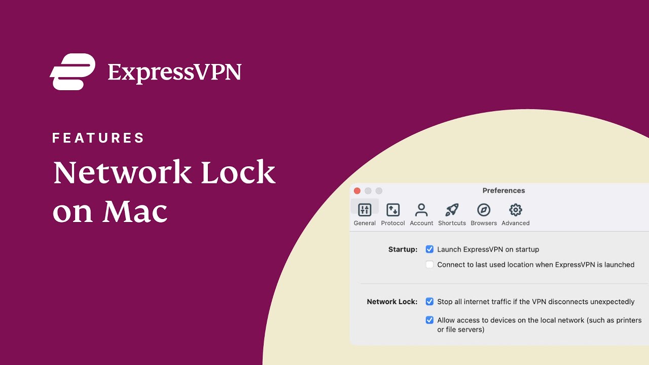 ExpressVPN för Mac - Hur du använder Network Lock