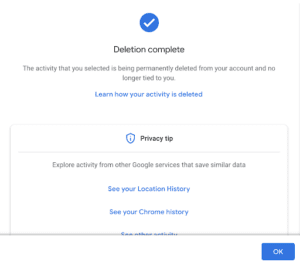 Non verrà visualizzata alcuna attività.
