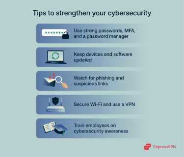 5 tips to improve your cybersecurity