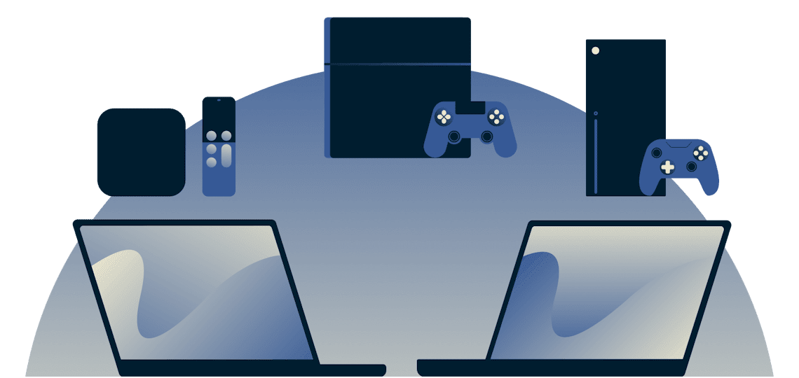 Использование компьютера в качестве виртуального роутера для совместного использования VPN-соединения с Apple TV, PlayStation и Xbox.