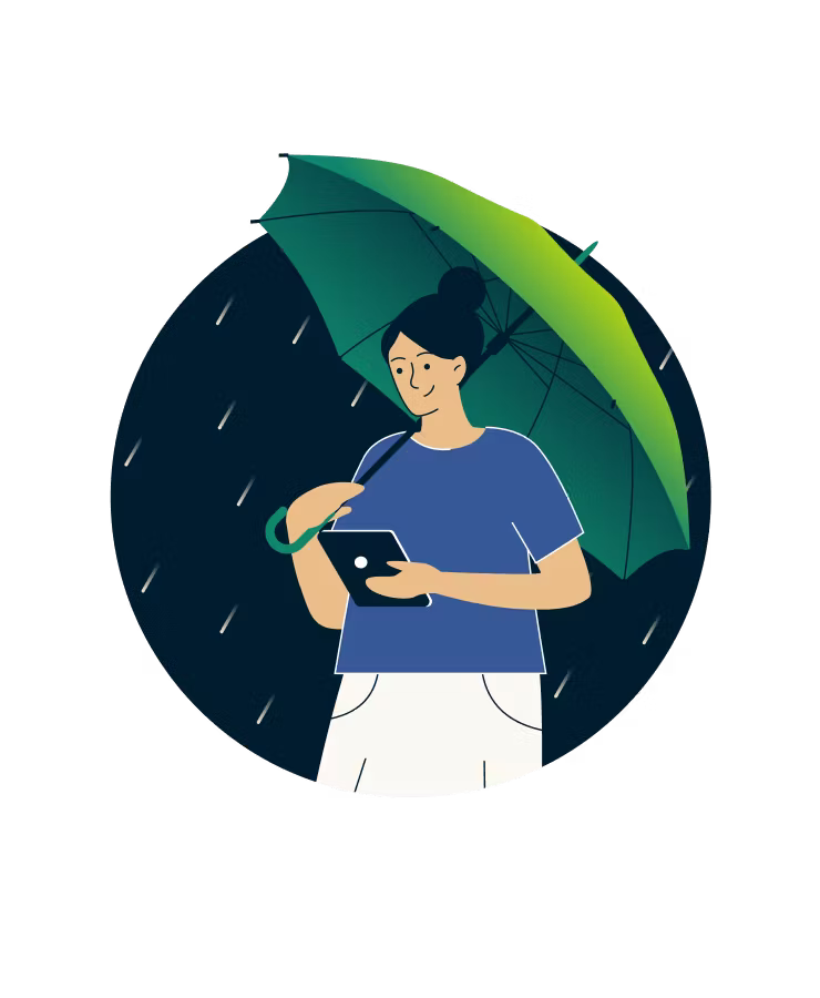 Network Lock halts all internet traffic whenever your VPN connection drops. Lamp shining on a secure computer.