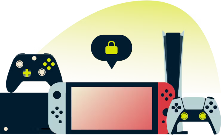 Hanki paras VPN pelikonsoleille.