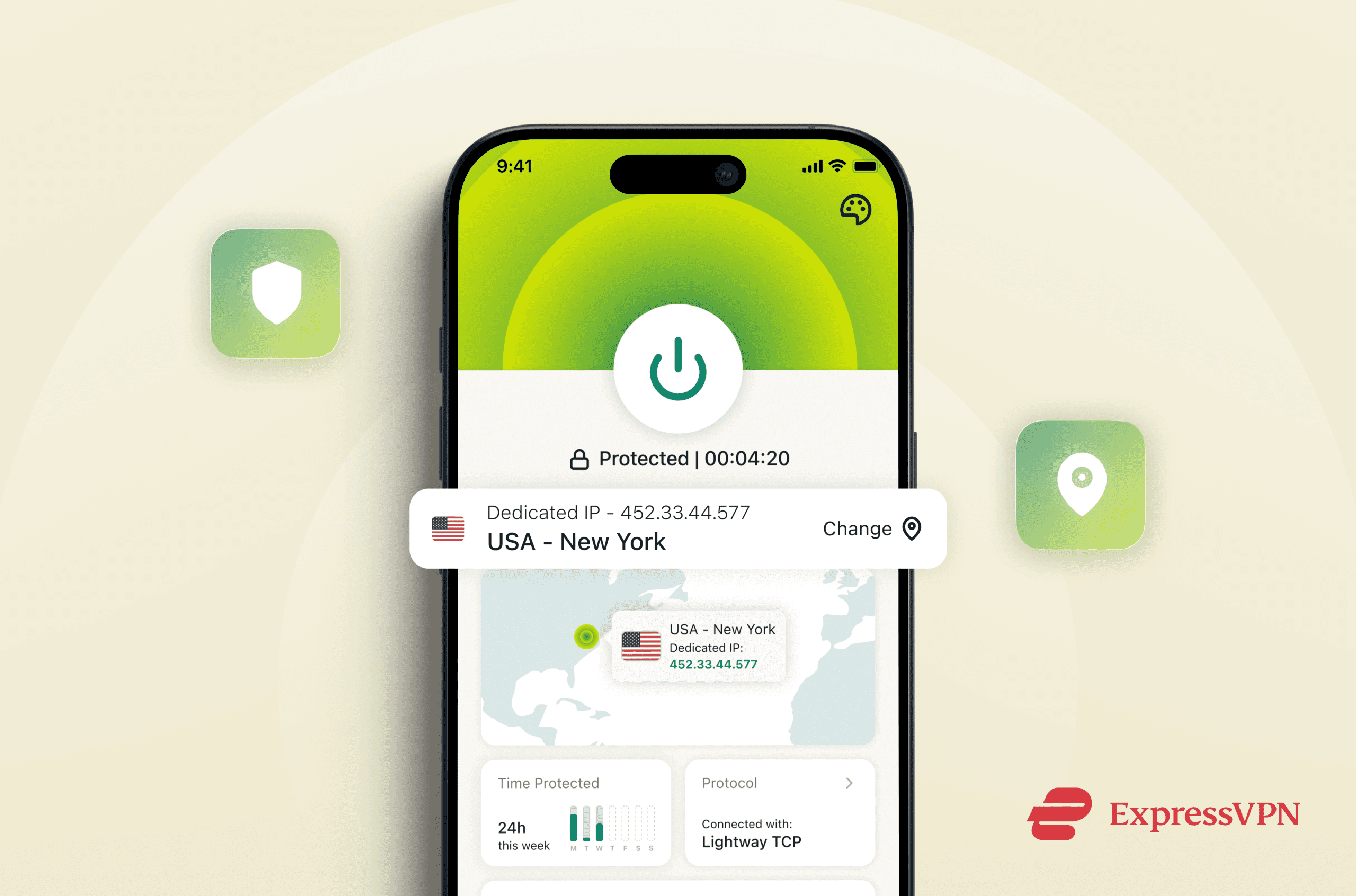 ExpressVPN Dedikoitu IP