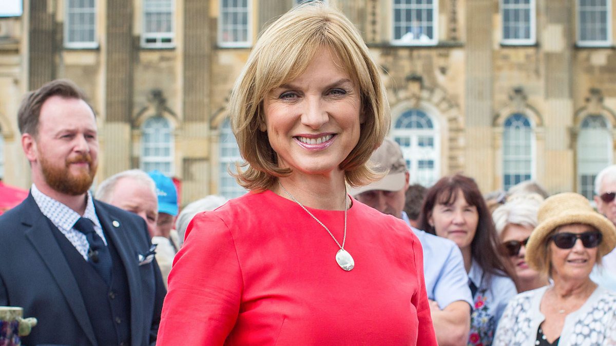 Présentatrice d'Antiques Roadshow Fiona Bruce
